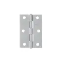 Bisagra rectangular 2-1/2", acero pulido, Hermex