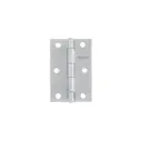 Bisagra rectangular 3", acero pulido, Hermex