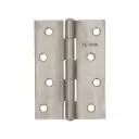 Bisagra rectangular 4", acero inoxidable, Hermex