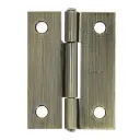 BR-202 Bisagra rectangular 2" latón antiguo, Truper Hermex