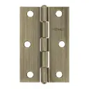 BR-252 Bisagra rectangular 2-1/2" latón antiguo, Truper Hermex