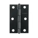 BR-256 Bisagra rectangular 2-1/2" negra, Truper Hermex