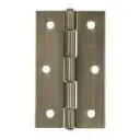 BR-352 Bisagra rectangular 3-1/2" latón antiguo, Truper Hermex