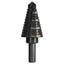Broca escalonada óxido negro 12 escalones 7/16” – 1-1/8”, Truper