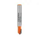 Broca para router, corte en "V", 1/4", Truper