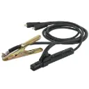 Juegos de cables con portaelectrodo y tenaza a tierra, conector rápido 3/8"