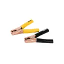 Caballete con 2 cocodrilos para cables pasa corriente, Pretul