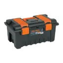 Caja plástica 22" con compartimentos, Truper
