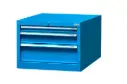 Cajonera azul de 3 cajones | Serie Work, Storage Compat