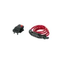 Candado de cable con combinacion 8mm, 1m, Truper