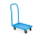 Carro C/Manija C/Ruedas color Azul, Storage Compat