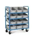 Carro Compat Gris | sin/cont c/piso+3 niveles, Storage Compat