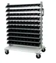Carro Unimod c/ruedas c/contenedores 1023x613x1430mm, Storage Compat