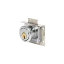 Cerradura para mueble, accion vertical, modelo 24 - Cromo, Truper