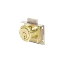 Cerradura para mueble, accion vertical, modelo 24 - Laton, Truper