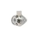 Cerradura para mueble, accion vertical, tipo rombo, modelo 21 - Cromo, Pretul