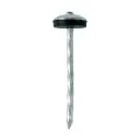 Clavo calamina BWG 9x2.5" c/arandela caja con 25 kg, Truper