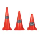 Cono de precaución de 70 cm de PVC, Truper