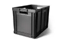 Contenedor negro - Serie Athena | 60x40x43cm M/A P/C F/C, Storage Compat