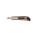 Cutter con alma metalica y grip, trabajo pesado x 9mm, Truper