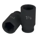 Dado tubular hexagonal encastre 3/4" de impacto de 1-3/8", Truper