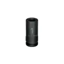 Dado tubular hexagonal encastre 3/4" de impacto de 1", Truper