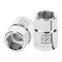 Dado hexagonal encastre 3/4" de 22 mm, Truper