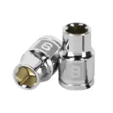 Dado hexagonal encastre 3/8" de 9 mm, Truper