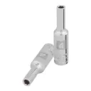 Dado tubular hexagonal encastre 1/4" de 4 mm, Truper