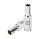 Dado tubular hexagonal encastre 3/8" de 9 mm, Truper