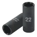 Dado tubular hexagonal encastre 1/2" de impacto de 22 mm, Truper