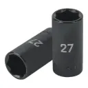 Dado tubular hexagonal encastre 1/2" de impacto de 27 mm, Truper