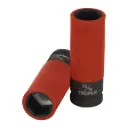 D-7326-HLPD Dado largo impacto, 13/16", 6 p, protec plástica,cuadro 1/2"