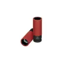 D-7321-MLPD Dado largo impacto, 21mm, 6 p, protec plástica, cuadro 1/2"
