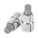 Dado encastre 1/2" punta corta bristol M14, Truper