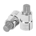 Dado encastre 1/2" punta corta bristol M16, Truper