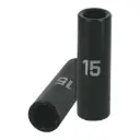 Dado tubular hexagonal encastre 1/2" de impacto de 15 mm, Truper