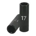 Dado tubular hexagonal encastre 1/2" de impacto de 17 mm, Truper