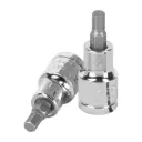 Dado de punta hexagonal encastre 1/2" de 1/4", Truper