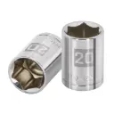 Dado hexagonal encastre 1/2" de 18 mm, Truper