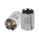 Dado hexagonal encastre 1/2" de 21 mm, Truper