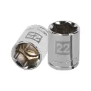 Dado hexagonal encastre 1/2" de 22 mm, Truper