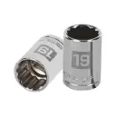 Dado poligonal encastre 1/2" de 19 mm, Truper