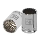 Dado poligonal encastre 1/2" de 21 mm, Truper