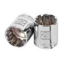 Dado poligonal encastre 1/2" de 29 mm, Truper