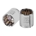 Dado poligonal encastre 1/2" de 32 mm, Truper