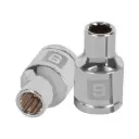Dado poligonal encastre 1/2" de 9 mm, Truper