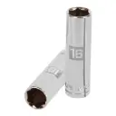 Dado tubular hexagonal encastre 1/2" de 16 mm, Truper