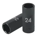 Dado tubular hexagonal encastre 1/2" de impacto de 24 mm, Truper