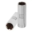 Dado tubular hexagonal encastre 3/8" de 16 mm, Truper